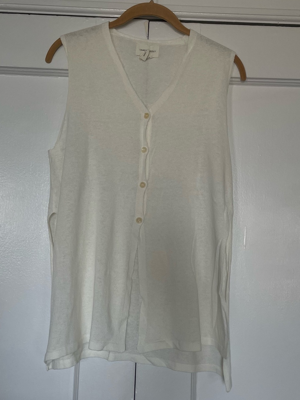 James Street Co. - Small Button Front Knit Summer Tank